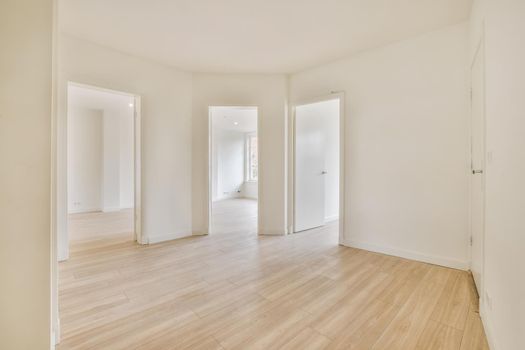 A cozy and spacious room in a modern house