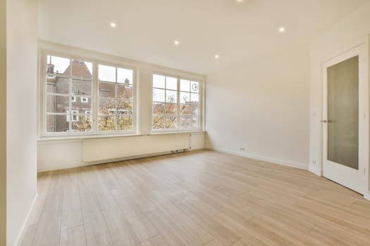 Spacious bright and pretty room with large windows