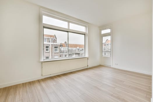 Spacious bright and pretty room with large windows