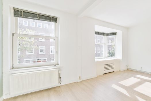 Spacious bright and pretty room with large windows