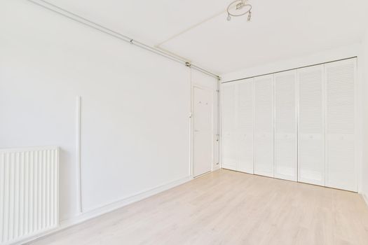 A cozy and spacious empty room in a luxury house
