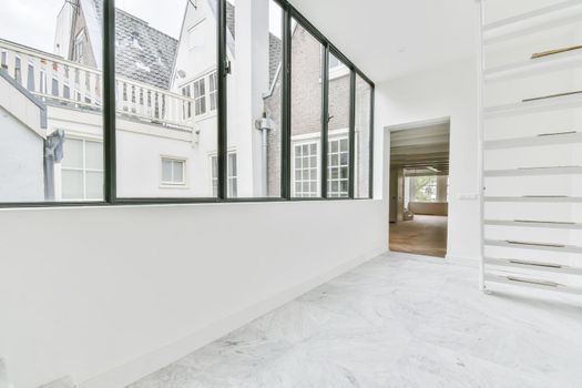 Magnificent huge bright room with large windows