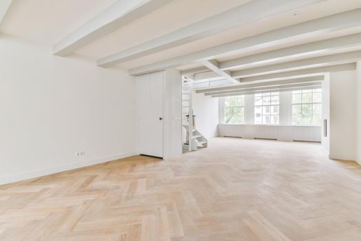 Magnificent huge bright room with large windows