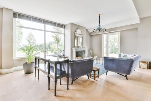 Stunning living room with plush comfy and plush sofas