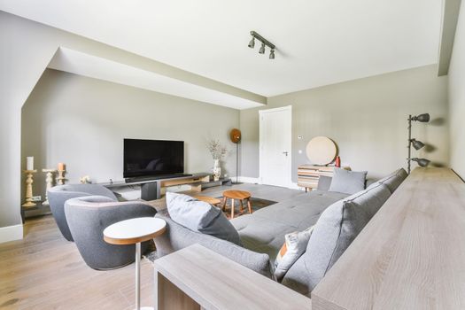 Stunning living room with plush comfy and plush sofas