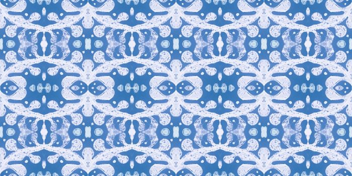 Spanish tile design. Seamless majolica mosaic. Vintage talavera background. Spanish pattern. Moroccan modern fabric. Abstract portuguese or azulejo ceramic ornament. Floral spanish pattern.