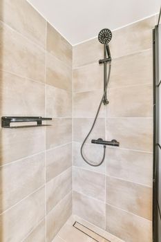 Delightful shower cubicle in a minimalist style