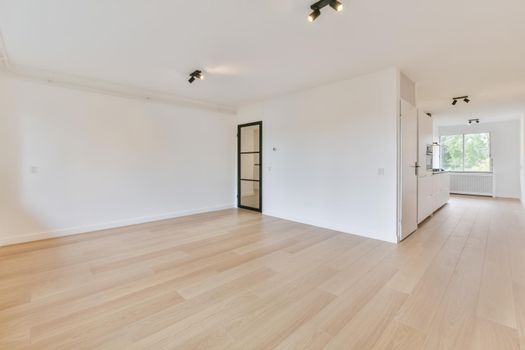 Interior of a spacious room in a luxury house