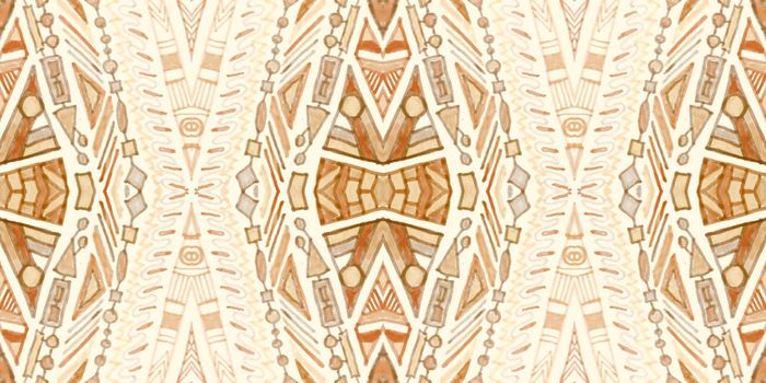 Geometric tribal ribbon. Seamless ethnic pattern. Traditional aztec background. Mexican american texture. Vintage tribal ribbon. Abstract maya design for fabric. Grunge navajo print.