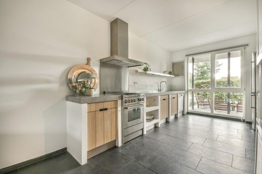 Beautiful kitchen detail in new luxury home