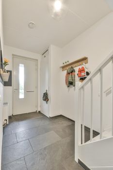 Door of room near staircase at home