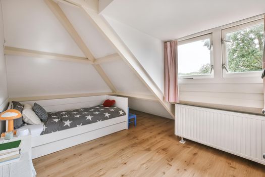 Interior design of a modern teenager's room