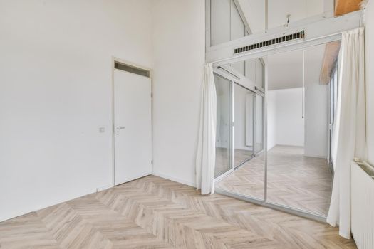 Interior of a spacious room in a luxury house