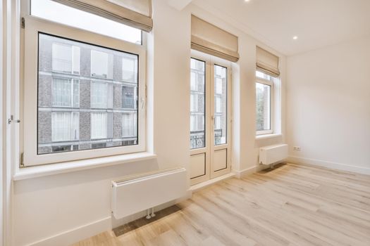 Design of a stylish room in elegant apartment