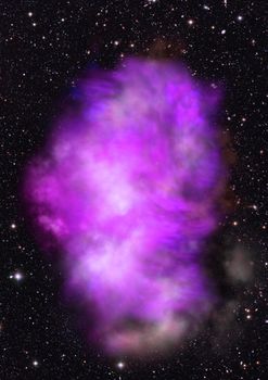 Star field in space a nebulae and a gas congestion. Elements of this image furnished by NASA.