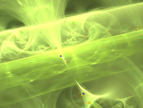 Imaginatory lush fractal texture image abstract background