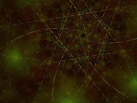 Imaginatory lush fractal texture image abstract background