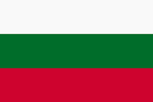 A Bulgaria flag background illustration large file white green red