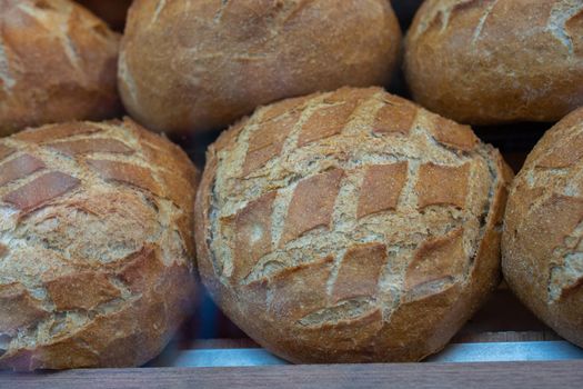 Traditional Turkish style made bread loaf