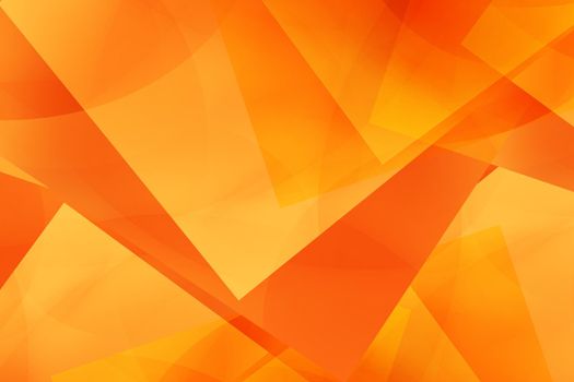 Abstract Geometry Orange Background. Multi-Squares Orange Horizontal Background