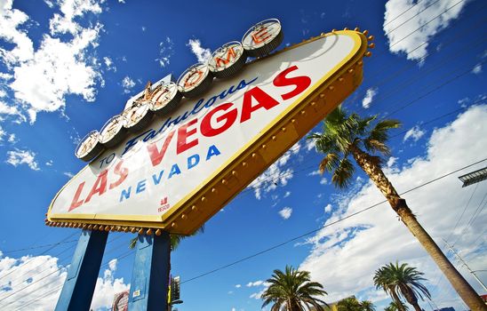 Las Vegas Entrance Sign - Las Vegas, Nevada, USA.