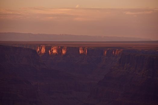 Seven Natural Wonders of the World - Grand Canyon, Arizona, USA. Grand Canyon Sunset. Arizona Nature Photo Collection. 
