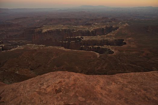 Canyonlands Formations in Utah State, USA. Canyonlands National Park.