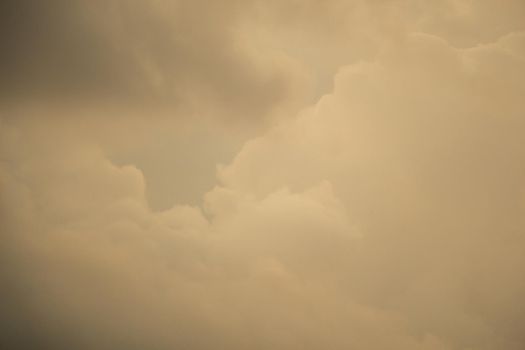 Beautiful colorful sky with clouds in day time