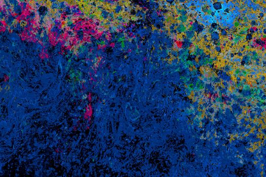 Traditional Ottoman Turkish abstract marbling art patterns as background