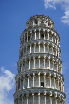 The leaning tower of Pisa in the Miracle Place