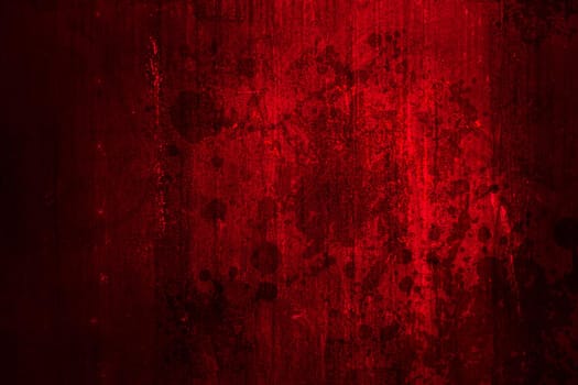 red bloody dirty grunge for horror crime scene scary wall for background.