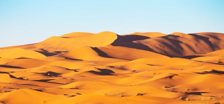 Picturesque Sahara Desert,Morocco landscape