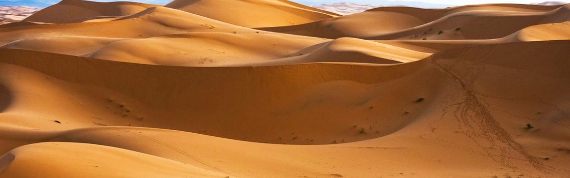 Picturesque Sahara Desert,Morocco landscape