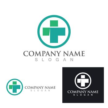 Hospital logo symbol vector 