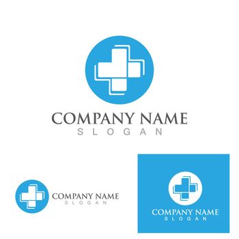 Hospital logo symbol vector 