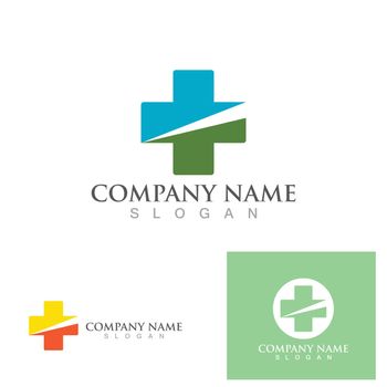 Hospital logo symbol vector 