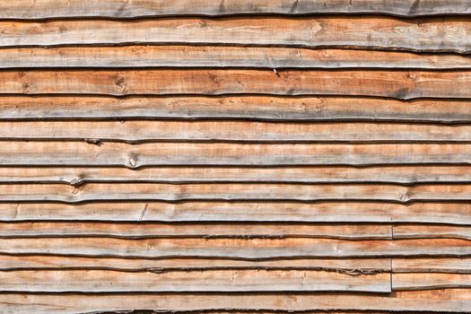 Background from a wall made of wooden planks