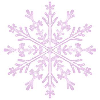 paint watercolor snowflakes illustration. Holiday traditional decoration, sign of winter, cold weather, symbol of unique beauty. Hand painted drawing, isolated on white background.