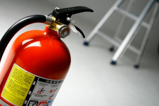 Fire Extinguisher on white background