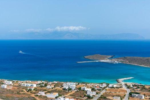 Diakofti port at the Greek island of Kythira. Greece.