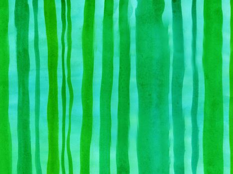 Colored Hand Drawn Watercolor Abstract Background with Stripes. Watercolor Paint Decorative Texture Backdrop.