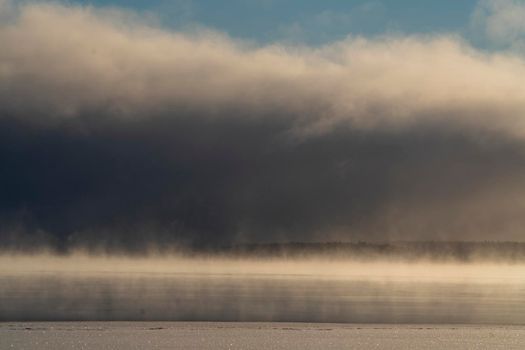 Scenic Prince Albert National Park Canada sunrise light