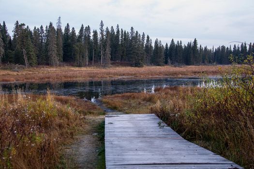 waterways at Riding Mountain National Park Manitoba Canada