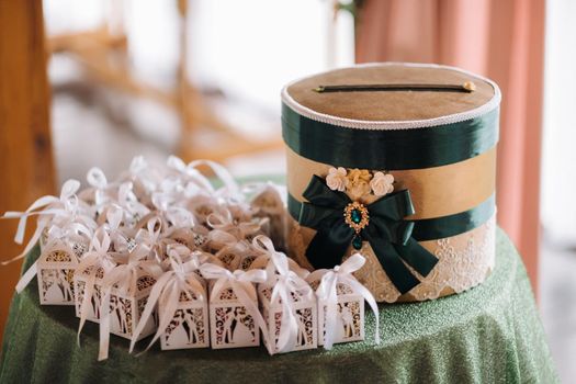 gifts for guests at the wedding ceremony.