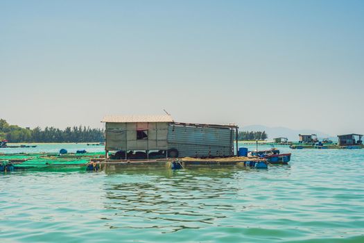 Fisherman's House on the water Vietnam, Nha Trang