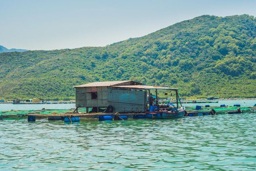 Fisherman's House on the water Vietnam, Nha Trang