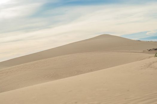 Yellow sand in the desert, Mui Ne, Vietnam