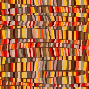Doodle colorful geometric striped african style pattern