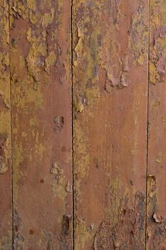 Old wooden vertical boards. Rustic style. Textured background.