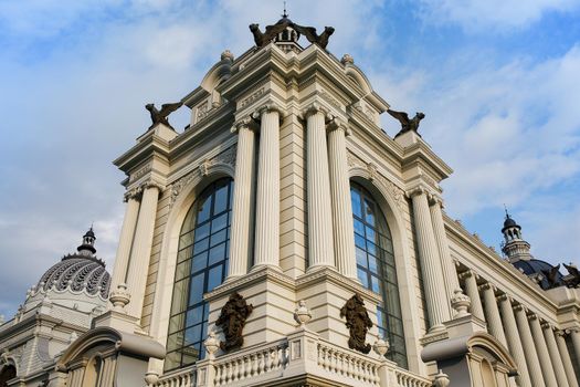 Ministry of Agriculture and Food. Palace of farmers in Kazan, Russia